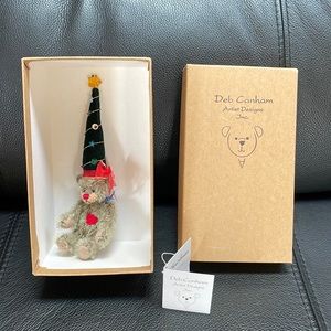 Deb Canham Mohair Bear Christmas Special Limited Edition